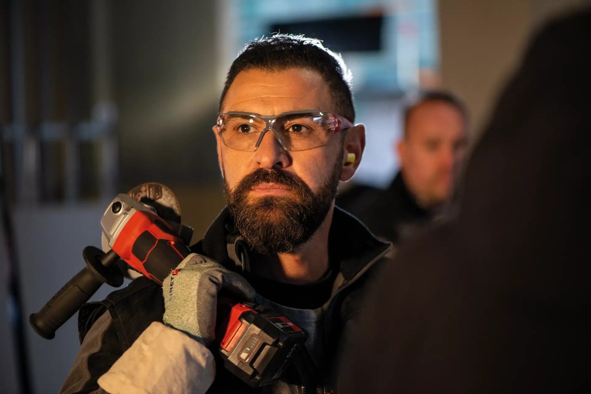 FLEX Akku-Winkelschleifer mit Drehzahlregulierung 18V LBE 125 18.0-EC C 499285