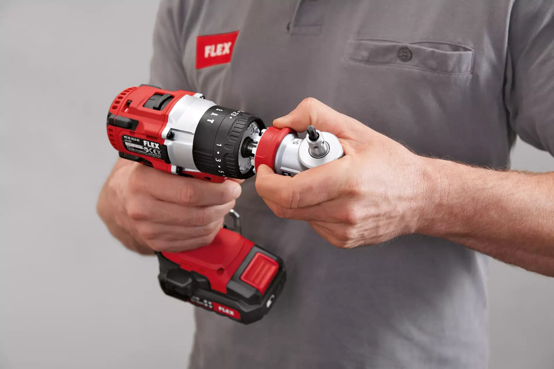 FLEX Akku-Schlagbohrschrauber 18V 2-Gang PD 2G 18.0-EC C 491233