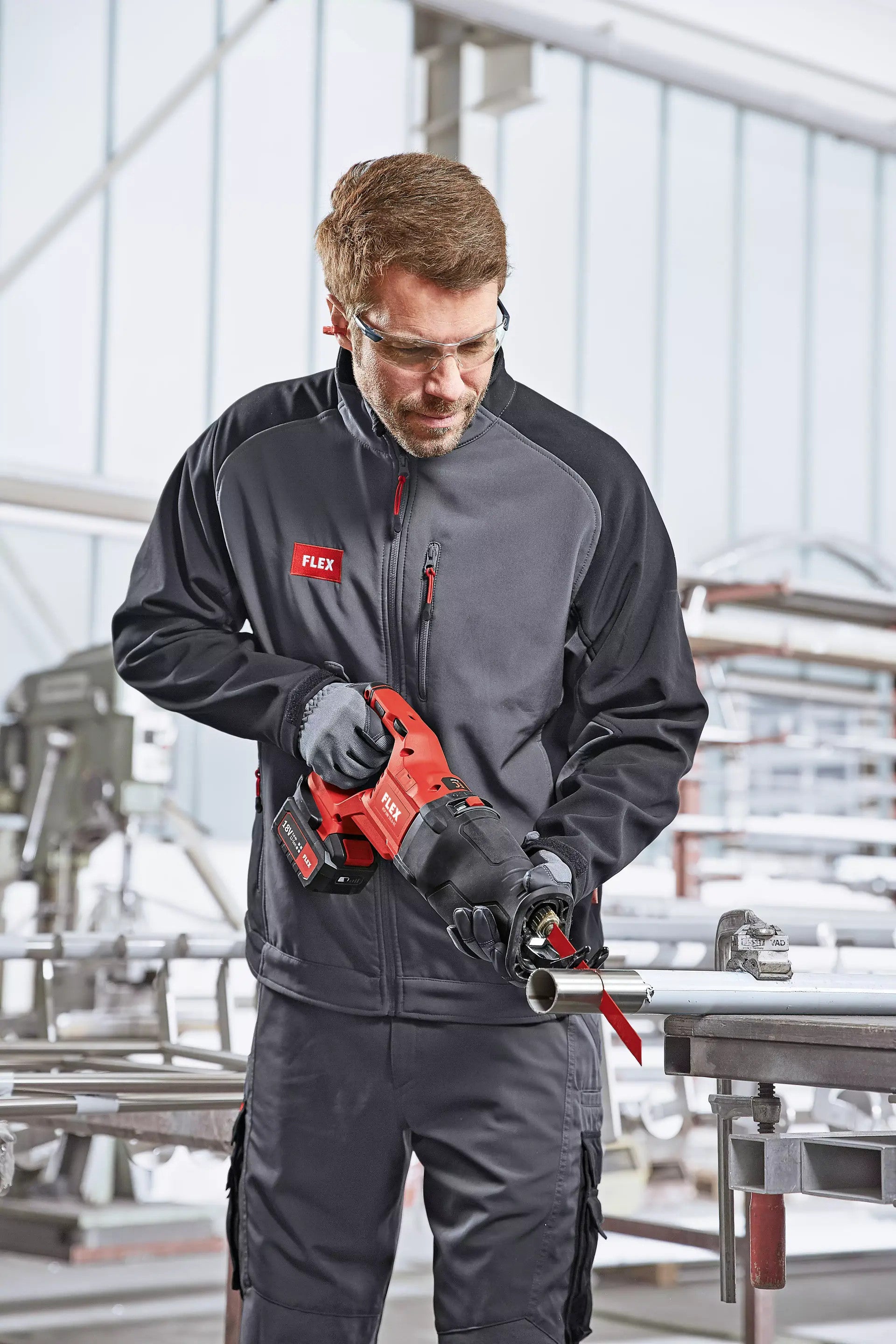 FLEX Akku-Säbelsäge mit Pendelhub 18V RSP DW 18.0-EC C 491306