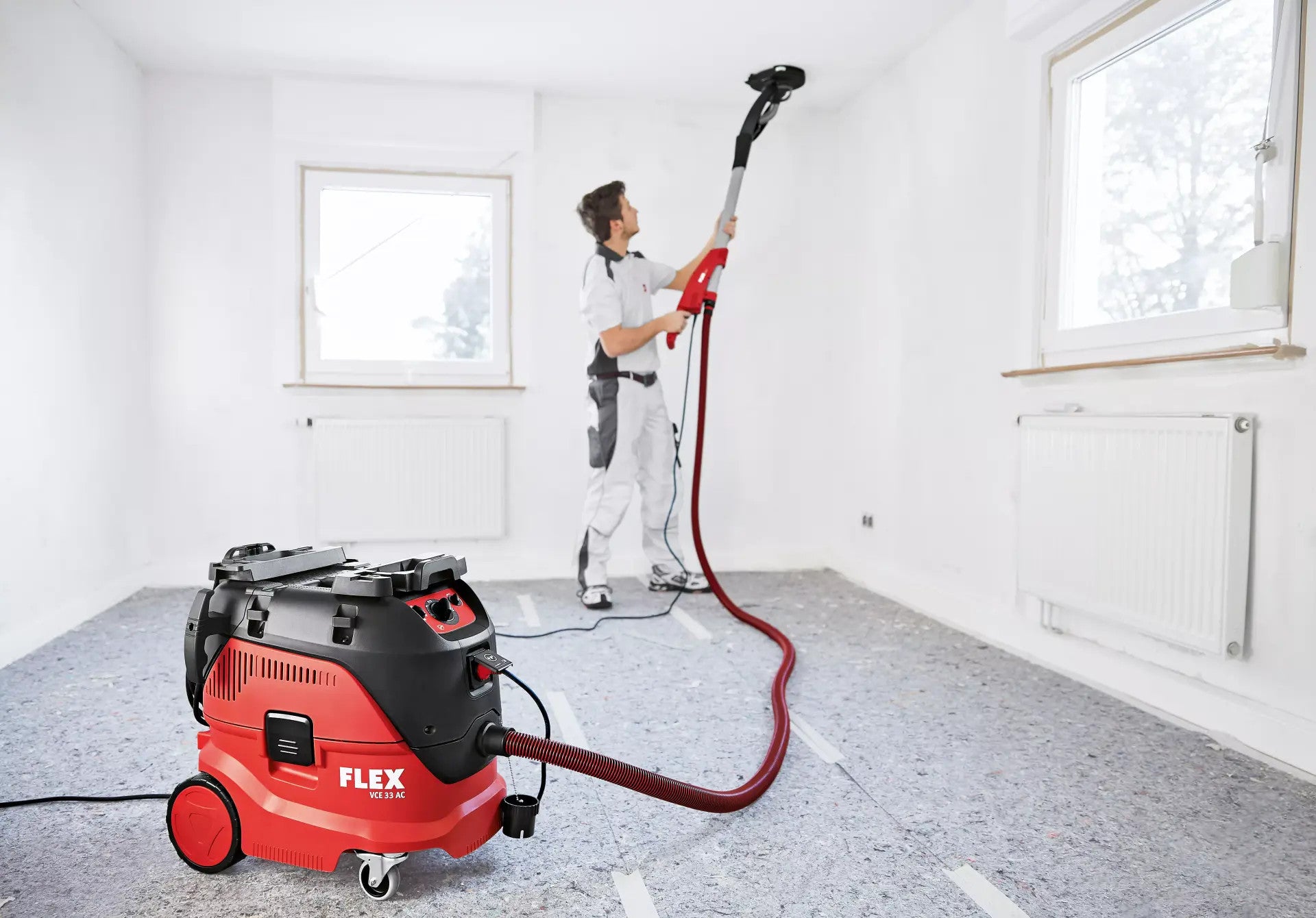 FLEX Staubsauger Industriesauger Sicherheissauger Absaugmobil VCE 33 M AC-Set