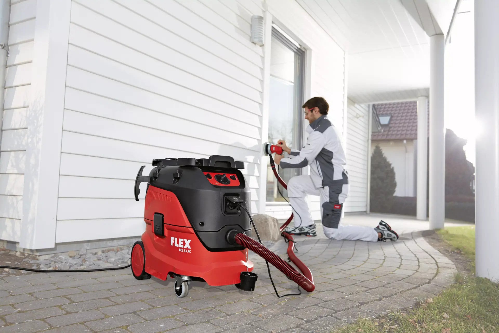 FLEX Staubsauger Industriesauger Sicherheissauger Absaugmobil VCE 33 M AC-Set