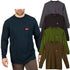 Milwaukee Arbeits-T-Shirt langarm Arbeitsshirt Blau, Braun, Grau, Grün, Schwarz