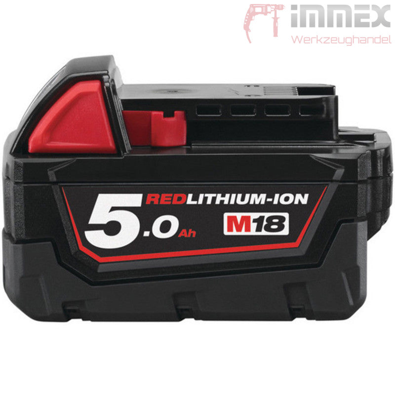 Milwaukee Akkupack 18V 5,0Ah M18 B5