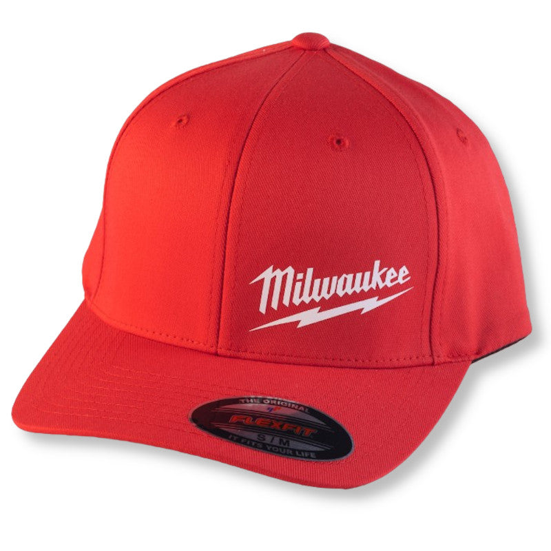 Milwaukee Baseball Cap Hat Cap Grey Red Black