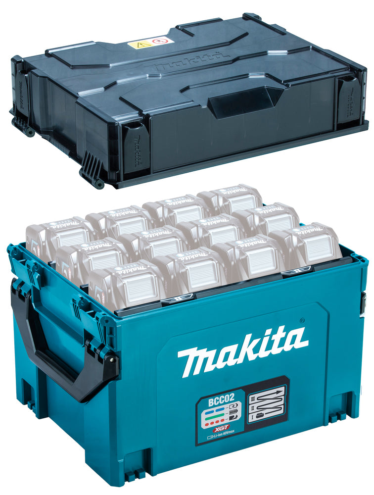 Makita Akku-Ladekoffer Ladegerät 40V max. BCC02 1914U0-3