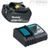 Makita 18V 3.0Ah battery pack + DC18RC charger