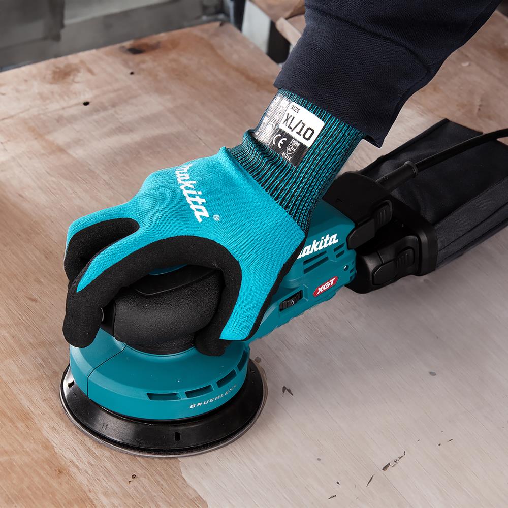 Makita 40V Cordless Random Orbital Sander XGT BO001CGZ 125mm