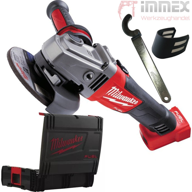 Milwaukee Akku-Combo Set 18V Schlagbohrschrauber Winkelschleifer Bohrhammer