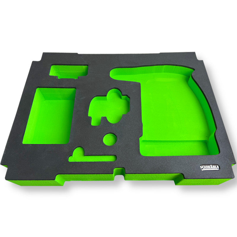 SCHWÄBLE® Schaumeinlage Schaumstoffeinlage für Festool Akku-Bohrschrauber CXS18