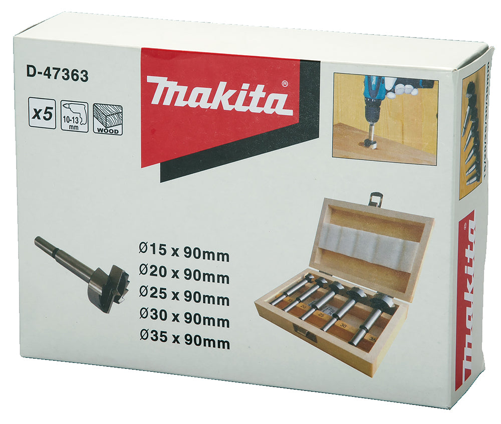 Makita Forstnerbohrer Set 5 Stk. D-47363