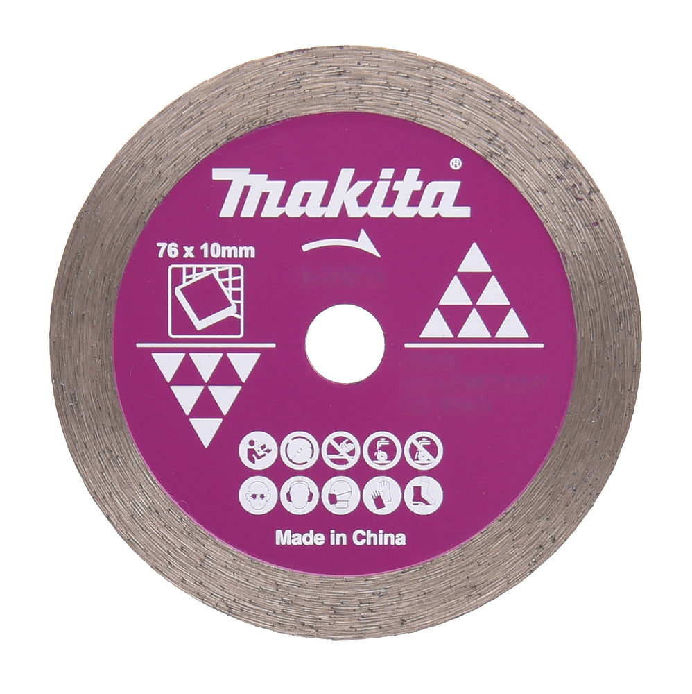 Makita 76mm diamond cutting disc for DMC300 cordless angle grinder
