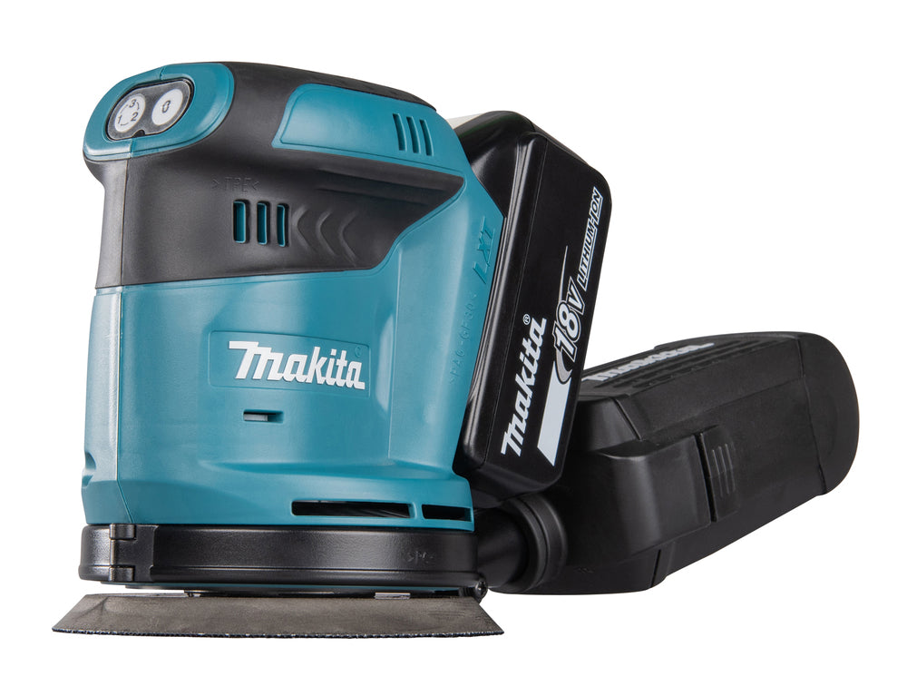 Makita Akku-Exzenterschleifer 18V DBO180SZ + Schwäble Schaumstoffeinlage