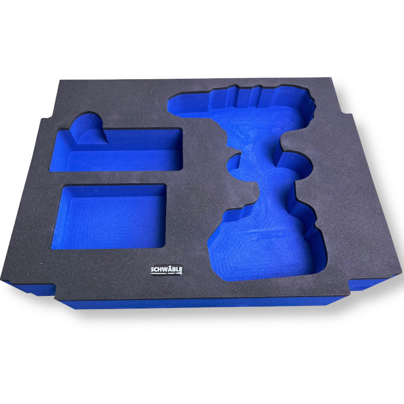 SCHWÄBLE® Schaumeinlage Schaumstoffeinlage für Makita Akku-Bohrschrauber DDF482