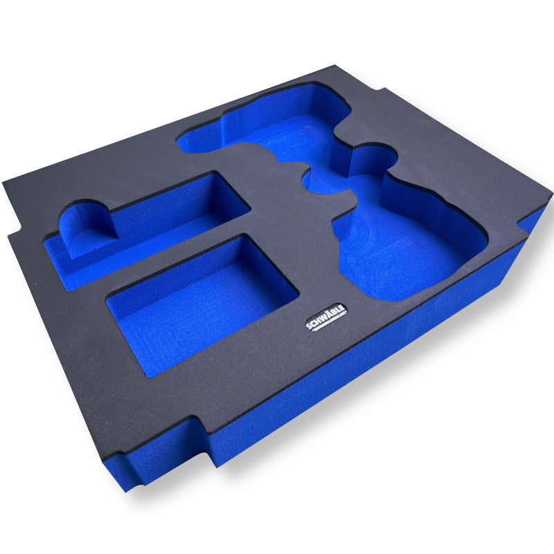 SCHWÄBLE® Schaumeinlage Schaumstoffeinlage für Makita Akku-Bohrschrauber DDF484