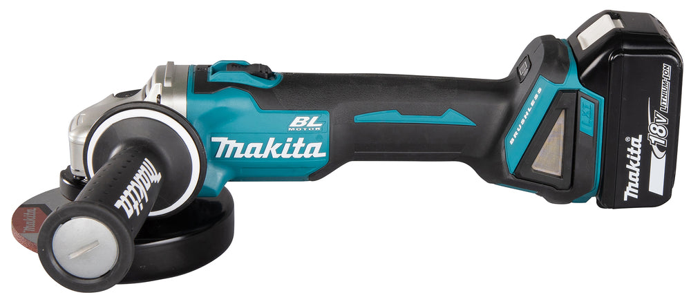 Makita Akku-Winkelschleifer 18V 125mm DGA504SZ + Schwäble Schaumstoffeinlage