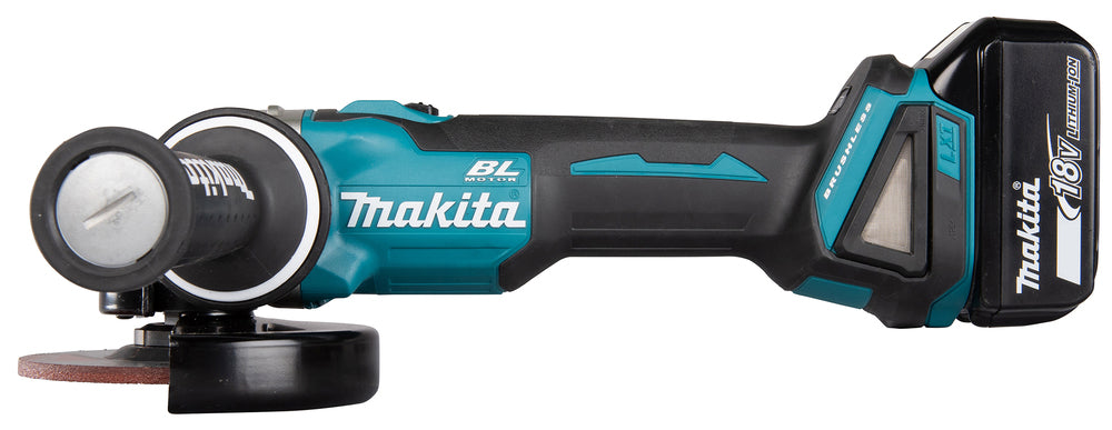 Makita Akku-Winkelschleifer 18V 125mm DGA504SZ + Schwäble Schaumstoffeinlage