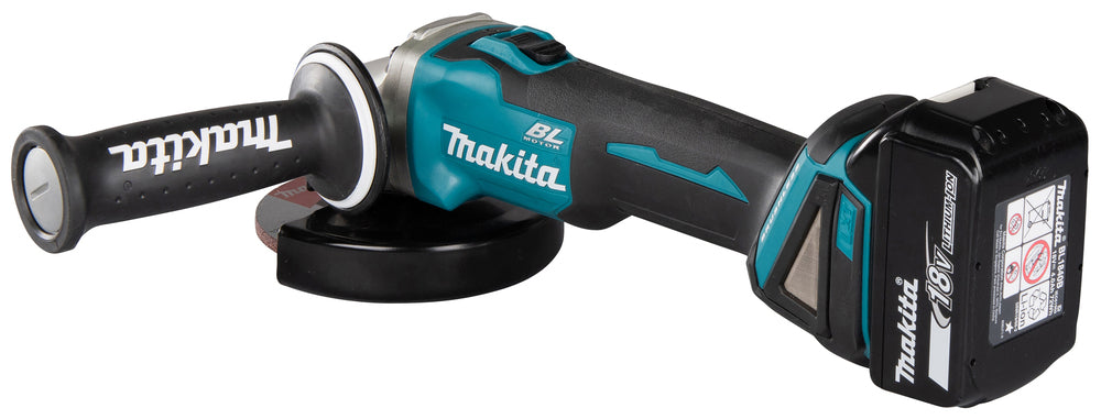 Makita Akku-Winkelschleifer 18V 125mm DGA504SZ + Schwäble Schaumstoffeinlage