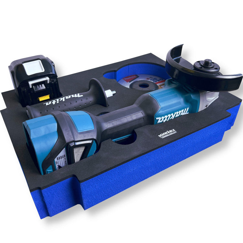 SCHWÄBLE® Foam Insert for Makita Cordless Angle Grinder DGA519