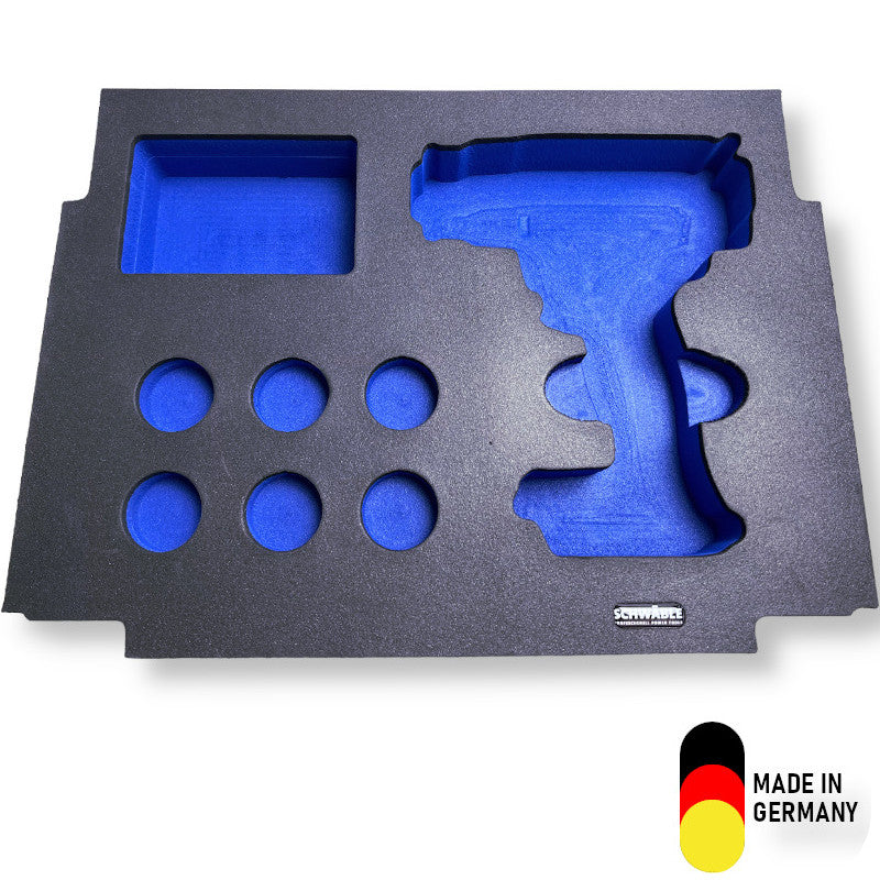 SCHWÄBLE® Schaumeinlage Schaumstoffeinlage für Makita Heißluftgebläse DHG181