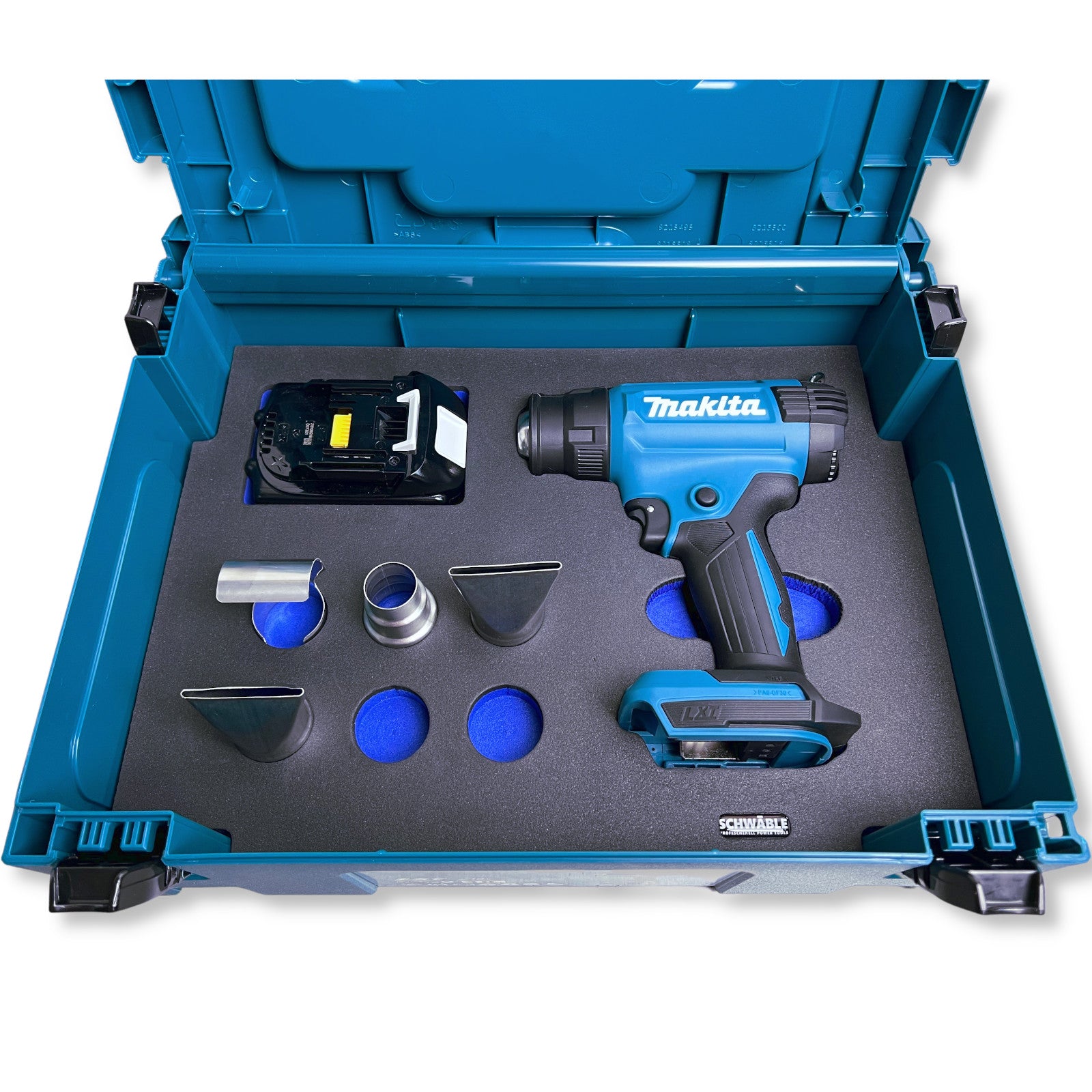 SCHWÄBLE® Schaumeinlage Schaumstoffeinlage für Makita Heißluftgebläse DHG181