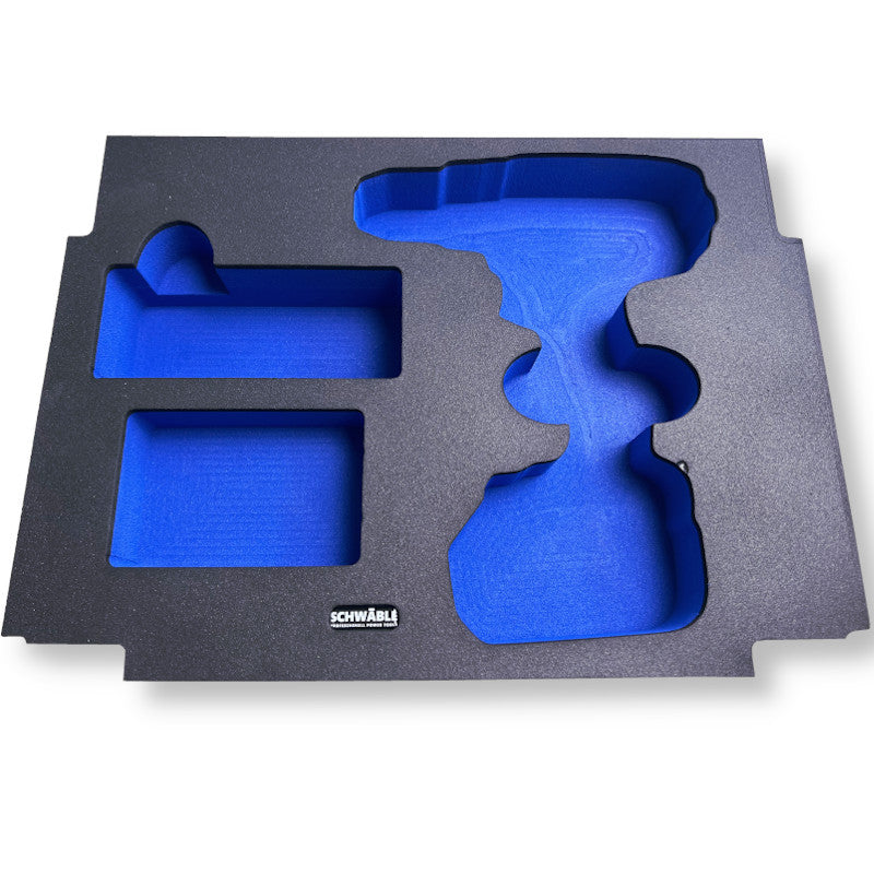 SCHWÄBLE® Schaumeinlage Schaumstoffeinlage für Makita Schlagbohrschrauber DHP482