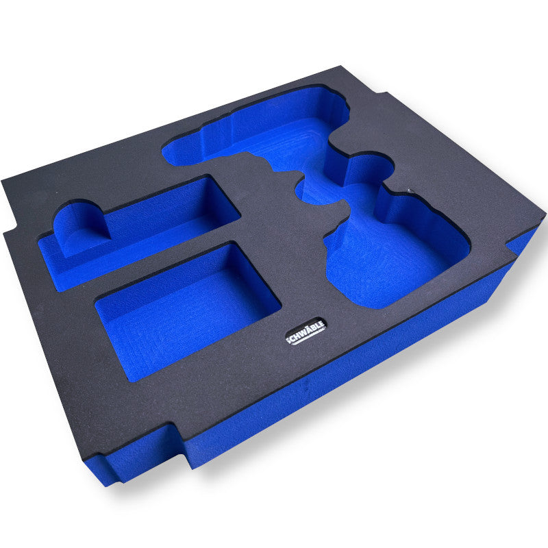 SCHWÄBLE® Schaumeinlage Schaumstoffeinlage für Makita Schlagbohrschrauber DHP482