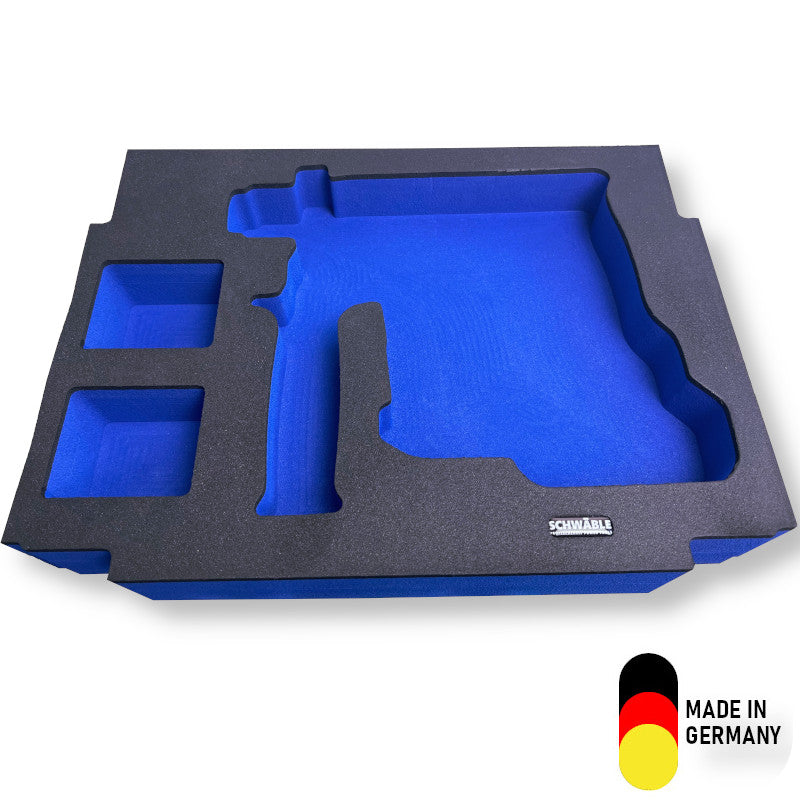SCHWÄBLE® Schaumeinlage Schaumstoffeinlage für Makita Akku-Bohrhammer DHR171