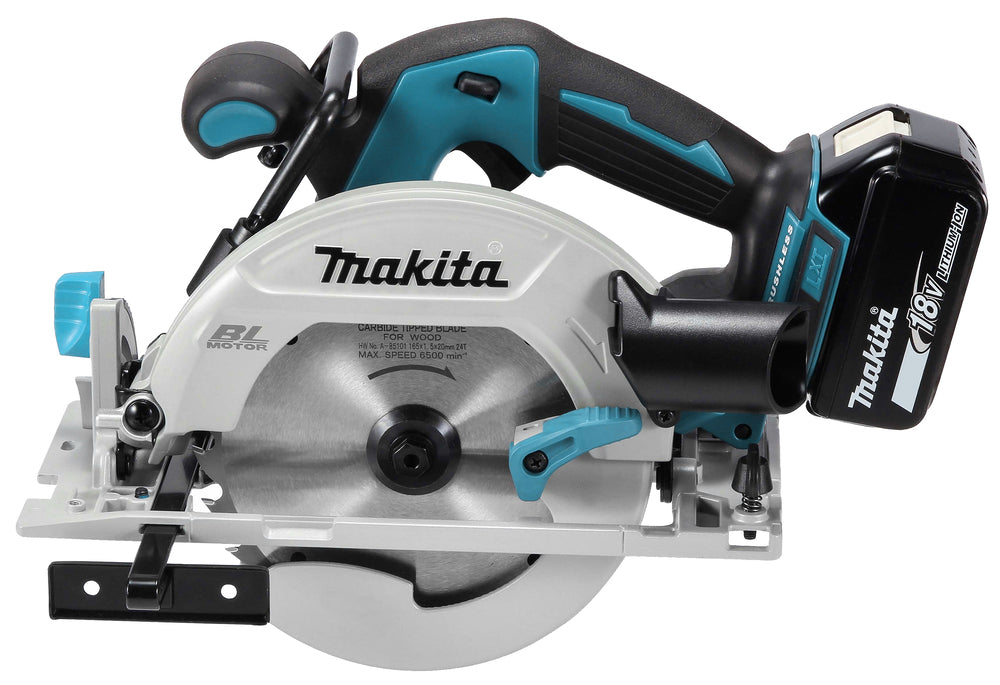 Makita Akku-Handkreissäge Kreissäge 18V DHS680RF1 + Akkupack + Schnellladegerät