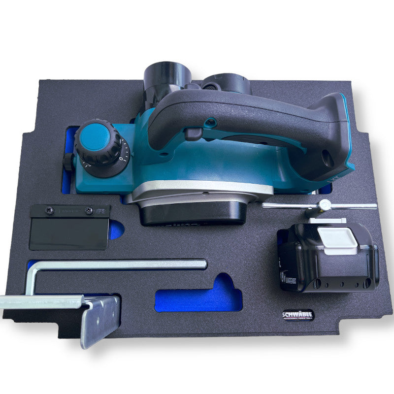 SCHWÄBLE® Schaumeinlage Schaumstoffeinlage für Makita Hobelmaschine DKP180