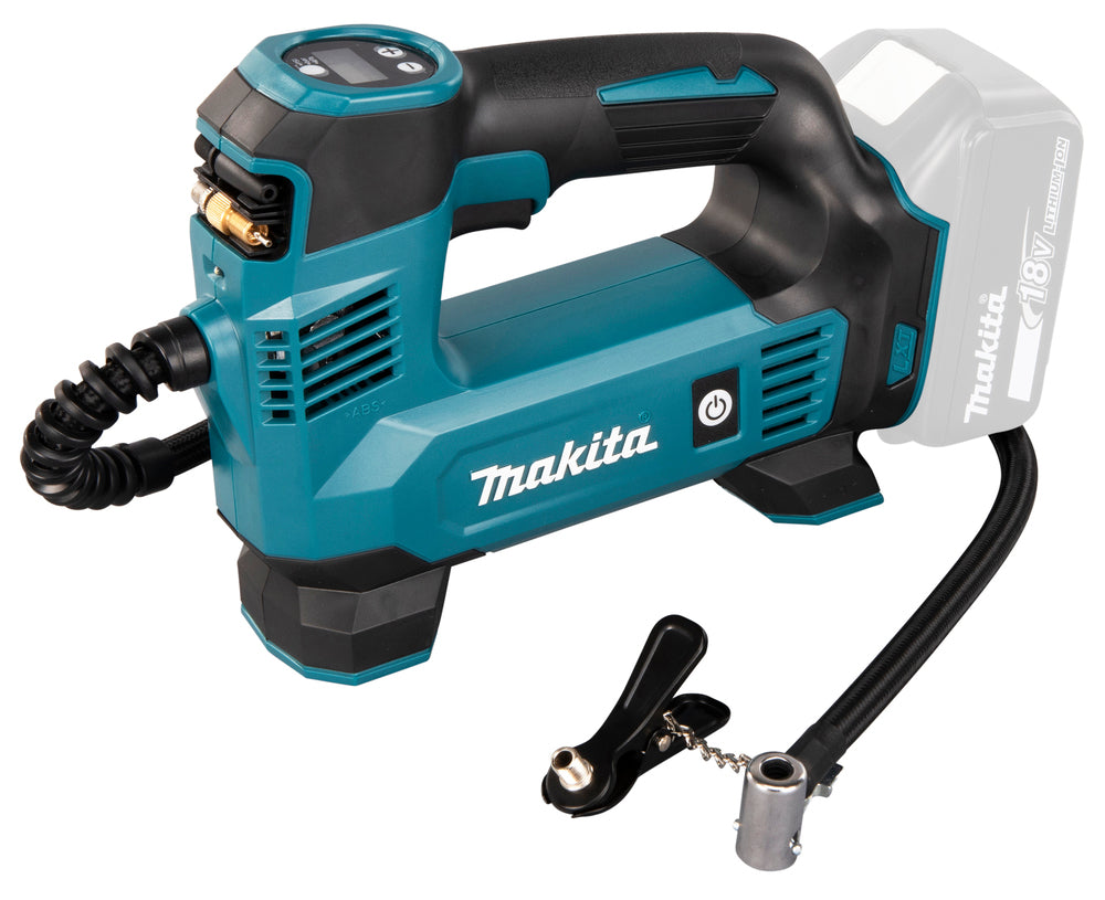 Makita Akku-Kompressor 18V DMP180RF1 KFZ 8,3bar + Akkupack + DC18RC