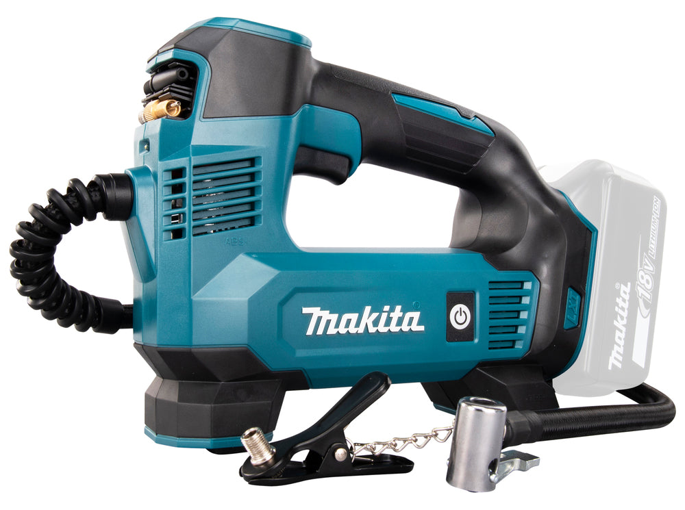Makita Akku-Kompressor 18V DMP180SZ 8,3bar + Schwäble Schaumstoffeinlage