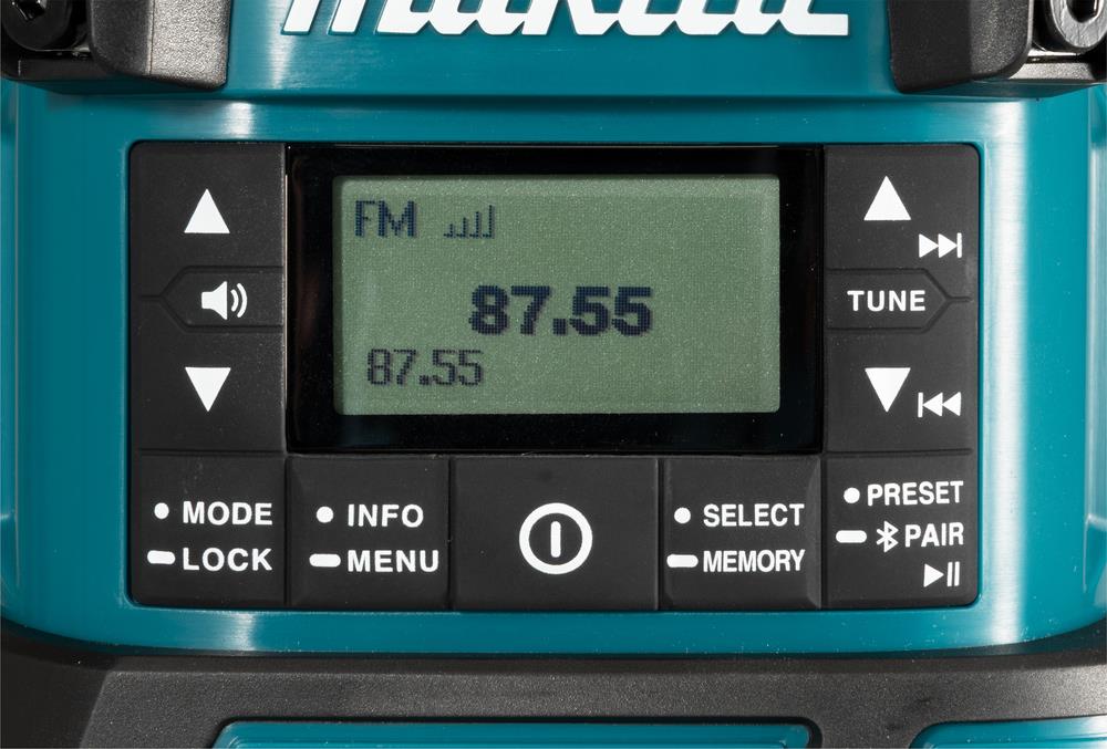 Makita Cordless Work Light / Jobsite Radio 18V DAB+ DMR056