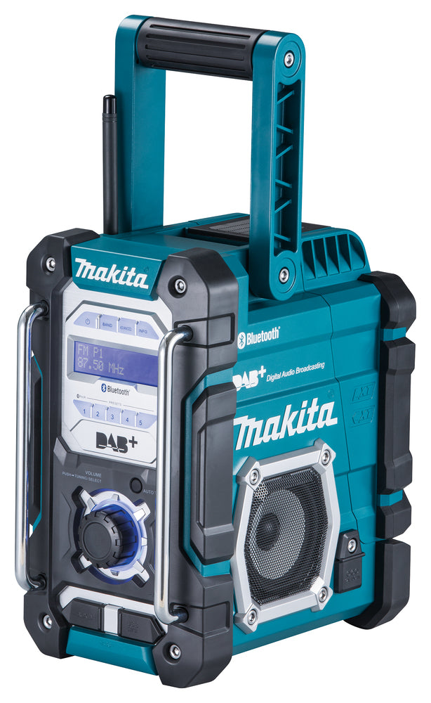 Makita Akku-Baustellenradio 18V DMR112RF1 DAB+ Akkupack + Schnellladegerät