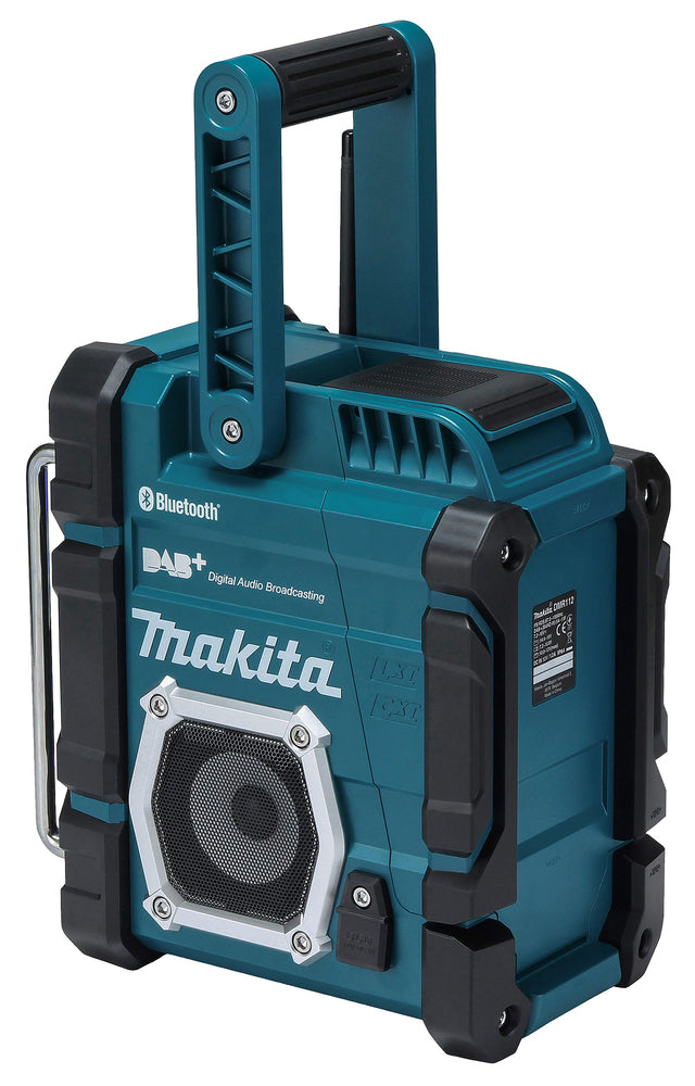 Makita Cordless Jobsite Radio 10.8V-18V / 230V DMR112 DAB+ Bluetooth