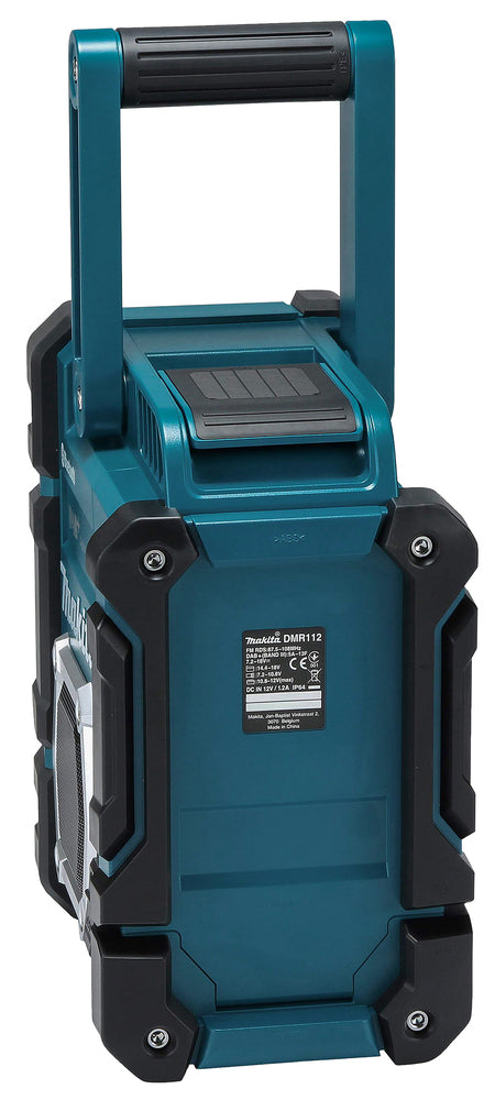 Makita Cordless Jobsite Radio 10.8V-18V / 230V DMR112 DAB+ Bluetooth