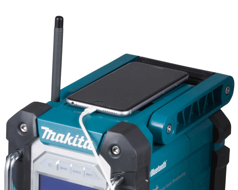 Makita Cordless Jobsite Radio 10.8V-18V / 230V DMR112 DAB+ Bluetooth