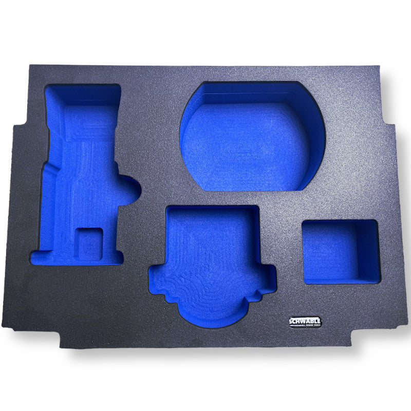 SCHWÄBLE® Schaumeinlage Schaumstoffeinlage für Makita Akku-Multifräse DRT50