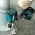 Makita Akku-Combo-Set Hausbau 18V  DJV181 DTW300 DDF482 DBO180 DGA504 DSS501 uvm