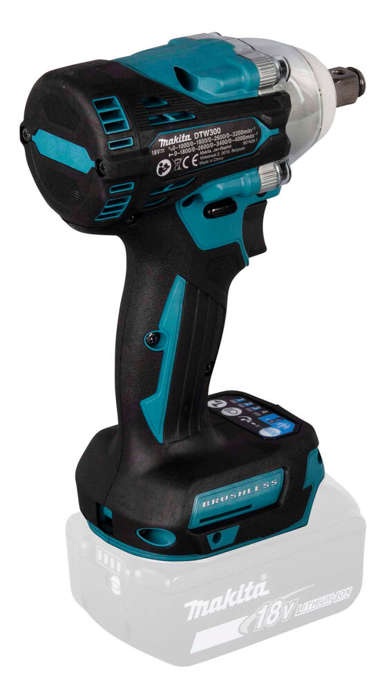 Makita Akku-Schlagschrauber 18V DTW300Z + Schwäble Adapter