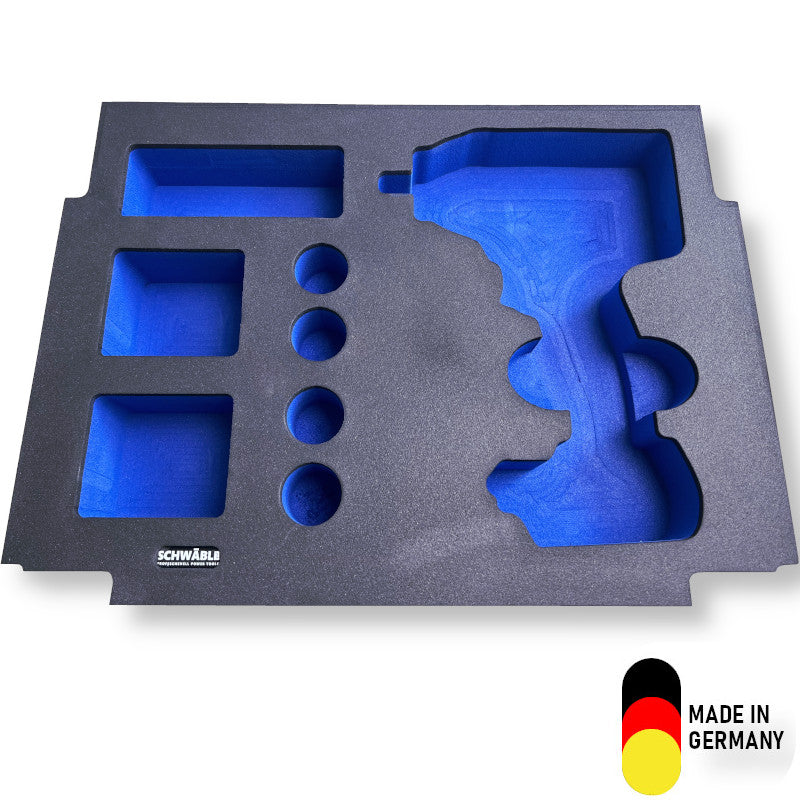 SCHWÄBLE® Schaumeinlage Schaumstoffeinlage für Makita Schlagschrauber DTW700 701