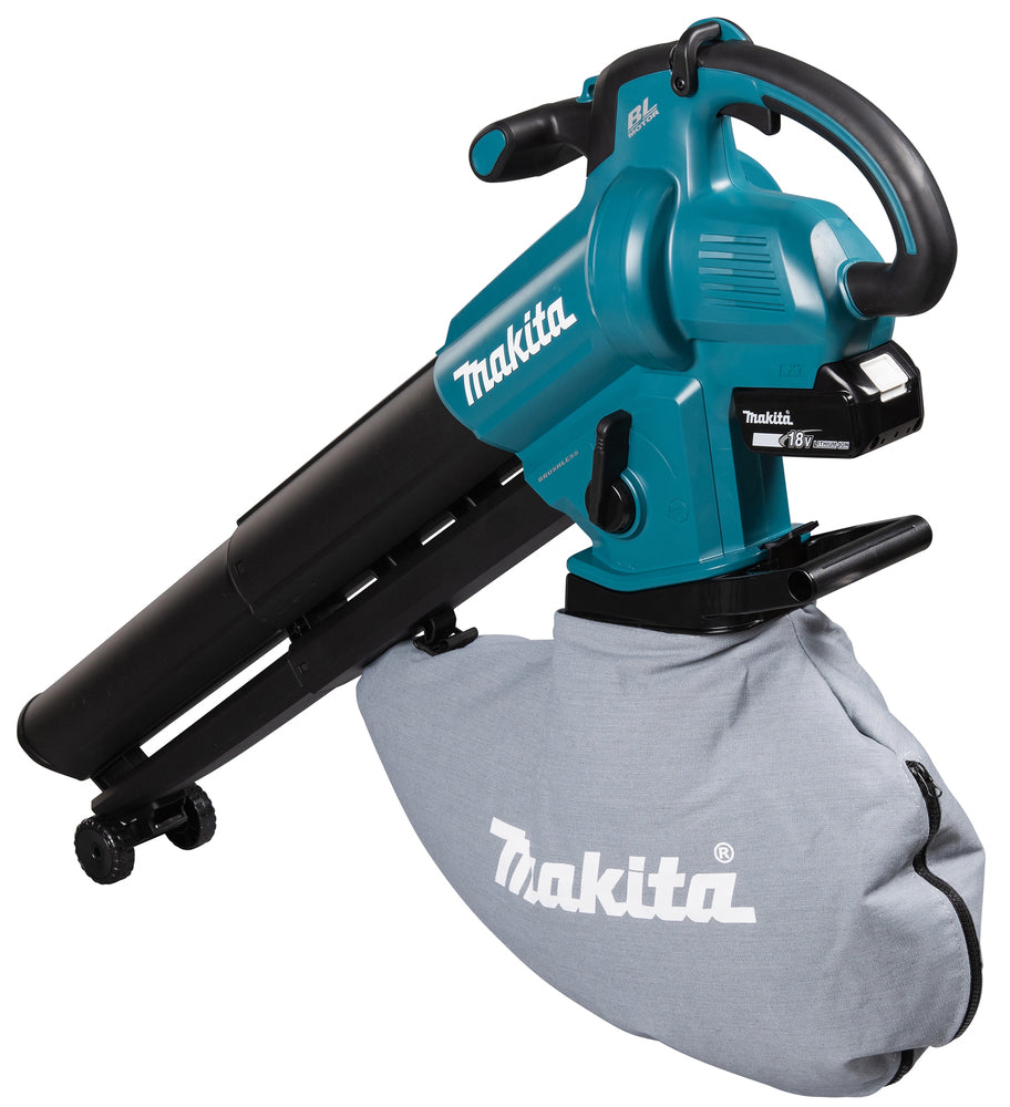 Makita Cordless Leaf Blower/Vacuum 18V DUB187RT + 3Ah + DC18RC