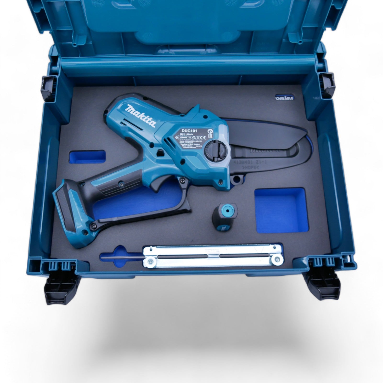 Makita Akku-Astsäge 18V DUC101 + SCHWÄBLE Schaumeinlage