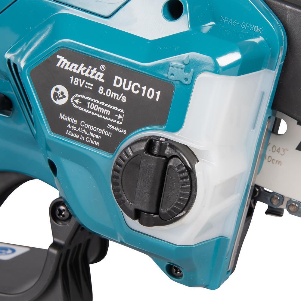 Makita cordless chainsaw pruning saw 18V DUC101RF1 + battery 3Ah + DC18RC