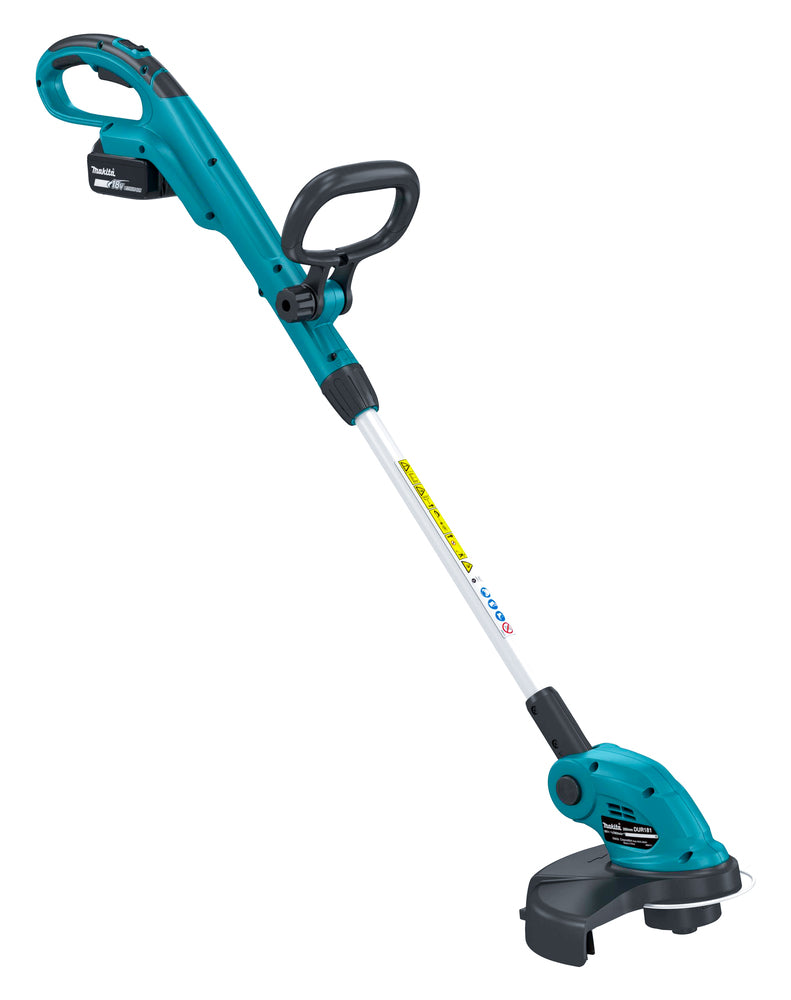 Makita Akku-Trimmer + Fadenkopf 18V DUR181Z