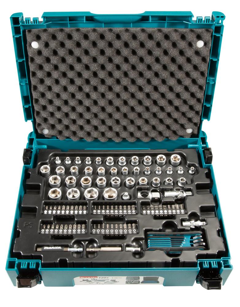 Makita 120-piece tool set E-08713