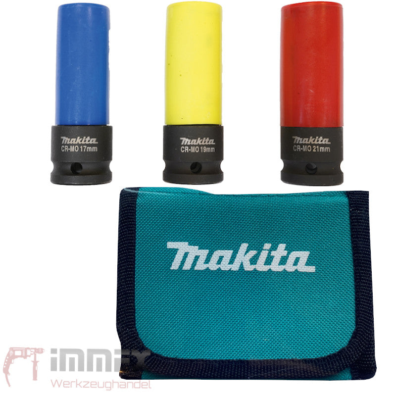 Makita Steckschlüssel-Set "KFZ" E-12354 3-tlg.