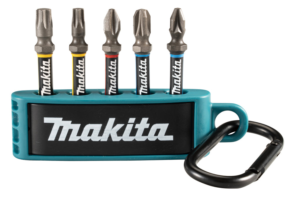 Makita 5-piece Torsion Impact Premier impact-resistant bit set