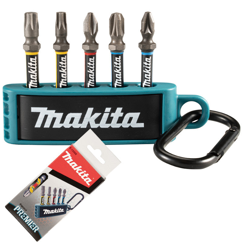 Makita Bit-Sortiment 5tlg. Torsion Impact Premier schlagfest