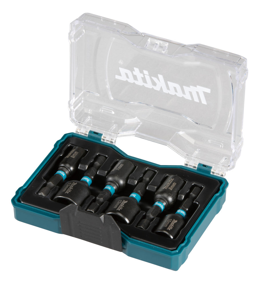 Makita socket wrench set E-15768, 6-piece, 1/4"
