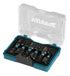 Makita socket wrench set E-15768, 6-piece, 1/4"